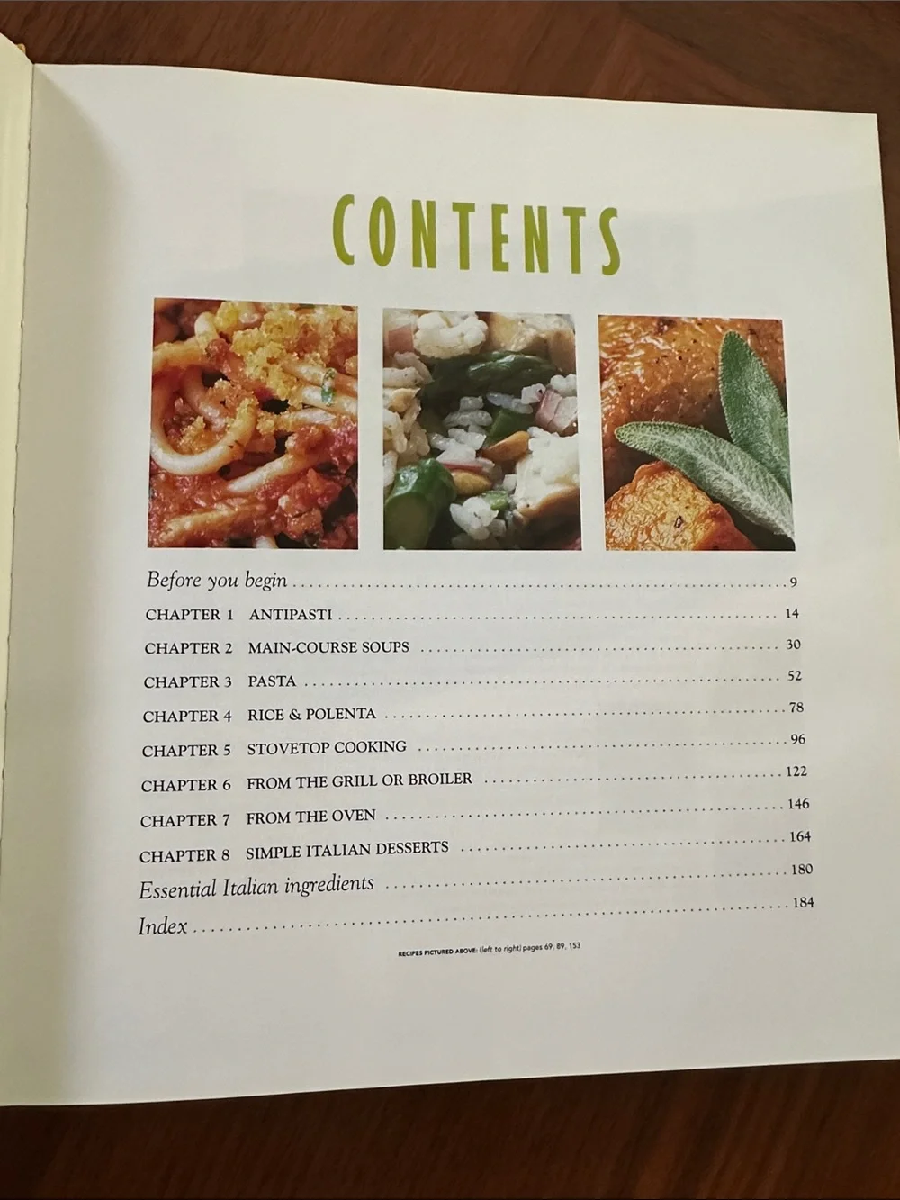 Food & Wine Magazine: Quick From Scratch Italian Cookbook - Yellow & Red Cover